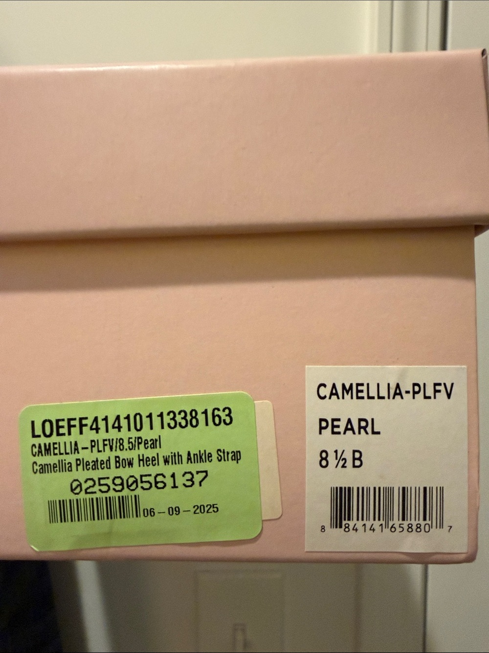 Loeffler Randall Camellia Pearl Pleated Bow Heel - Picture 5 of 6